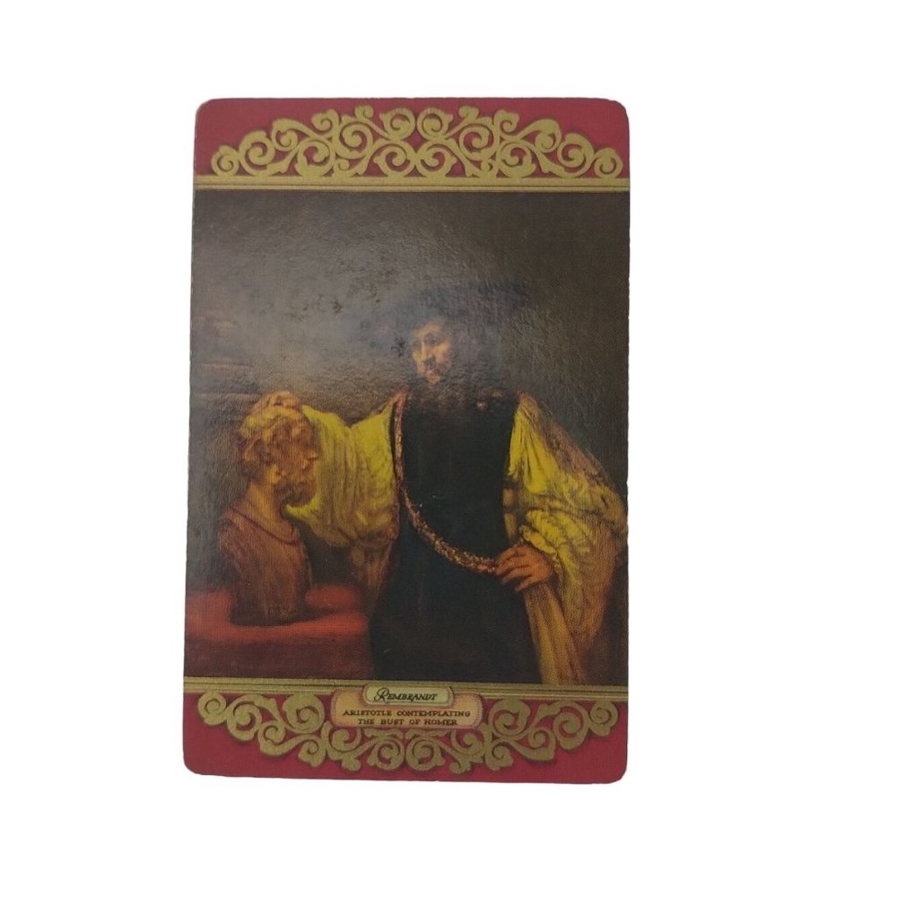 Duratone Deck Of Playing Cards Rembrandt Vintage